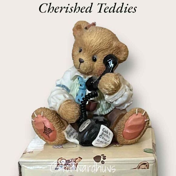 Cherished Teddies Charter Member Figurine "R. Harrison Hartford" - Dated 1996 - Picture 1 of 9